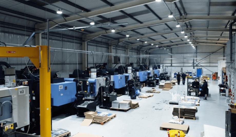 5 axis machining facility