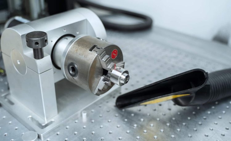 Laser marking of parts